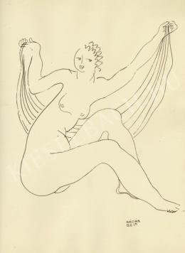  Kádár, Béla - Nude with Drapery 