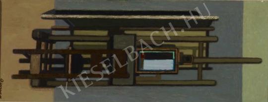  Barcsay, Jenő - Easel with Chair, 1961 painting