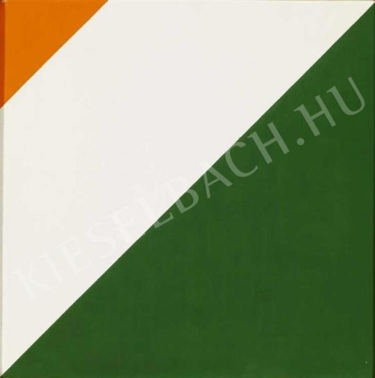  Korniss, Dezső - Flag Triptych III., 1972 painting