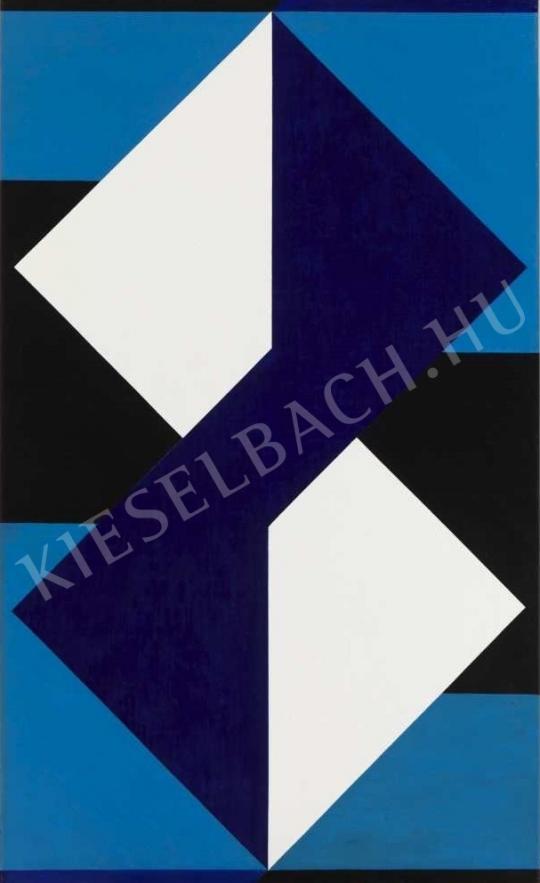  Fajó János - Kék ölelés, 1988-2002 festménye