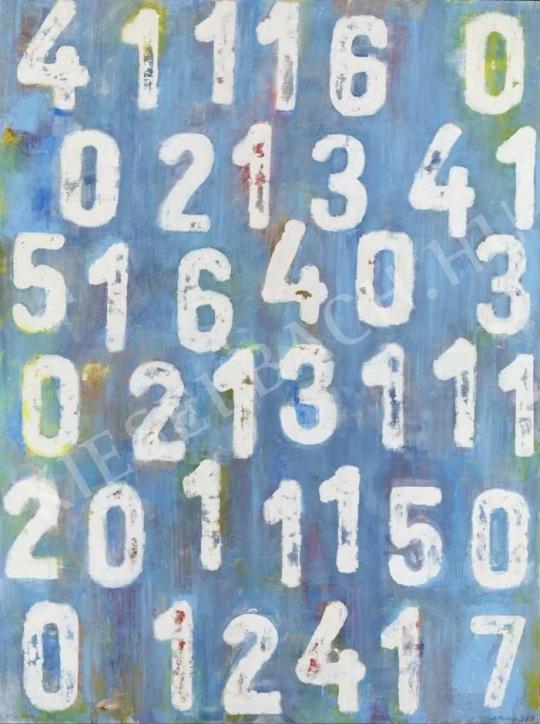 Lakner, László - Numbers, 1989-1991 painting