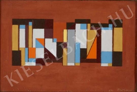  Barcsay, Jenő - Composition, 1971 painting