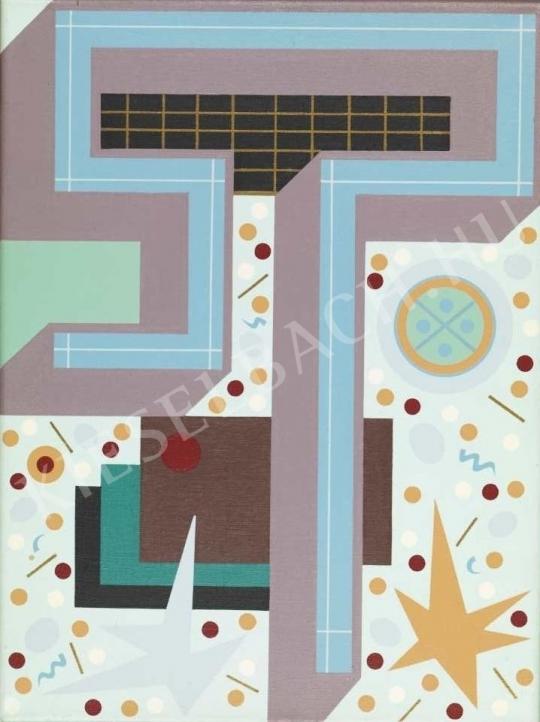  Bak, Imre - Charleston (Structure II.), 1986 painting