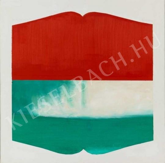 Lakner, László - Mirror-mouth, 1966 painting