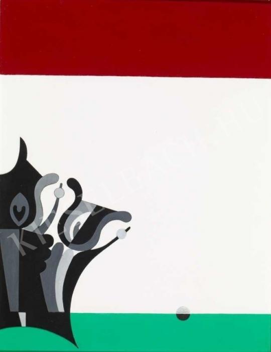  Korniss Dezső - Pásztorok III., 1983-1984 festménye