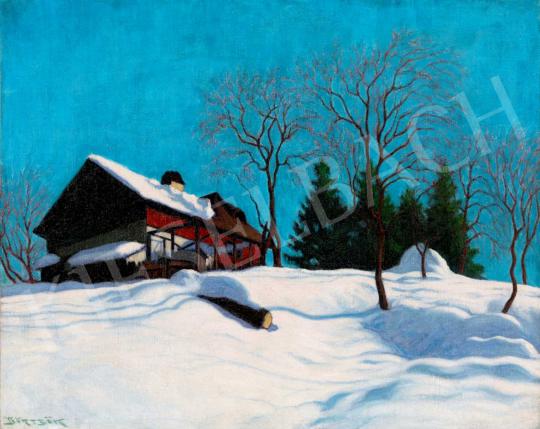  Börtsök, Samu - Winter Lights (House in Nagybánya) | 40th Auction auction / 3 Lot