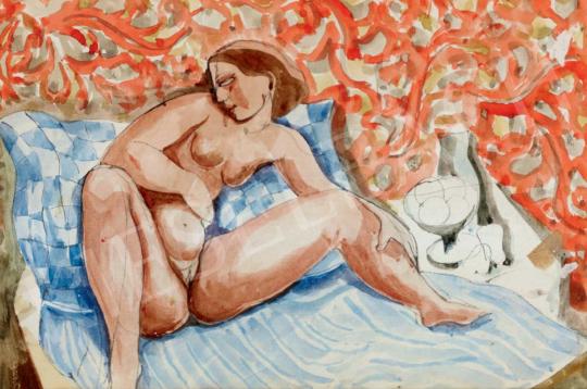  Kádár, Béla - Sitting Nude | 40th Auction auction / 34 Lot