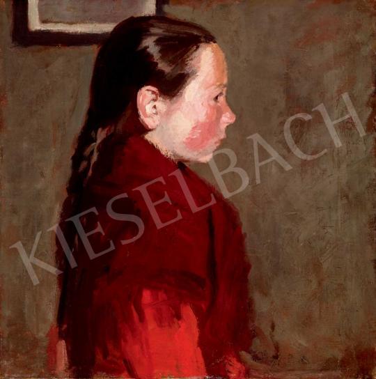 Fényes, Adolf - Girl with a Scarf | 40th Auction auction / 48 Lot