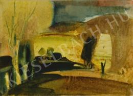  Hincz, Gyula - Landscape with Hills (1942)