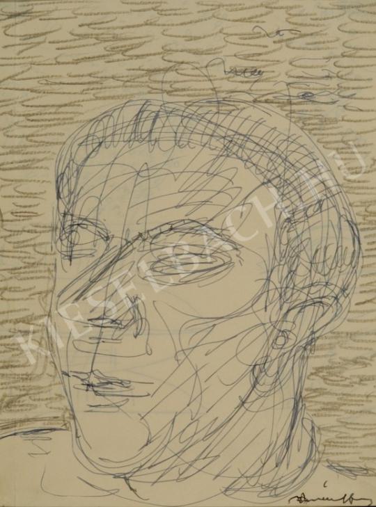  Márffy, Ödön - Head of a Man painting