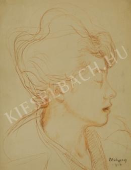  Medgyessy, Ferenc - Portrait of a Woman (1912)