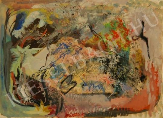 Rozsda, Endre - Colourful Landscape painting