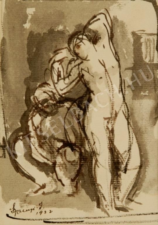  Szőnyi, István - Modells (Female Nudes) painting