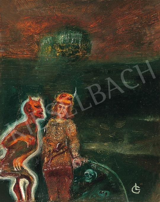  Gulácsy, Lajos - Knight and devil | 17th Auction auction / 11 Lot