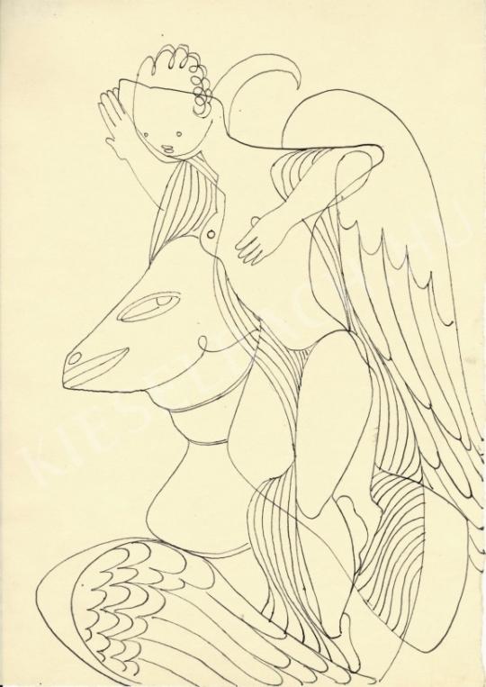  Kádár Béla - Angyal festménye