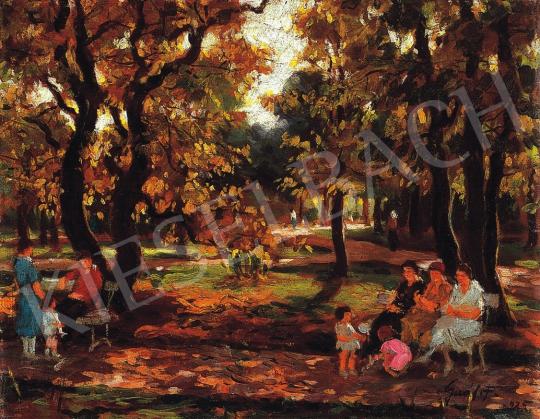 Erdélyi-Gaál, Ferenc (Francois Gall) - In the Park (Playground) | 17th Auction auction / 19 Lot