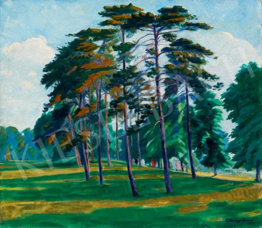  Tipary, Dezső - Park in Nagybánya | 40th Auction auction / 217 Lot