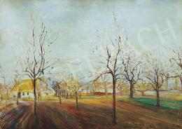  Kernstok, Károly - Early spring in the gardens 