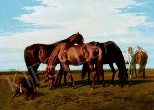  Lotz, Károly - Horses | 40th Auction auction / 214 Lot