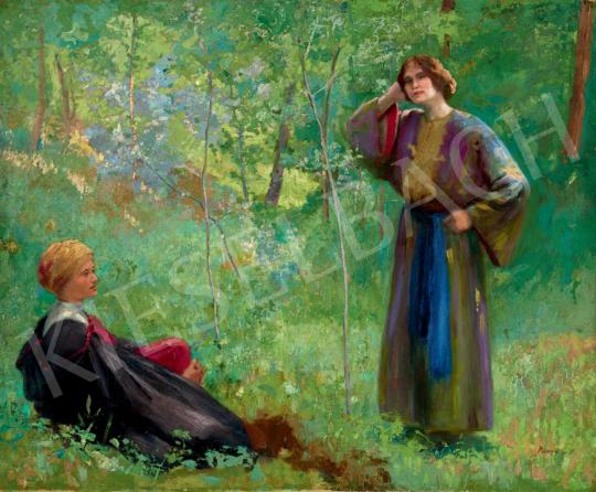 Paczka, Ferenc - Scene in a Shiny Forest | 40th Auction auction / 209 Lot