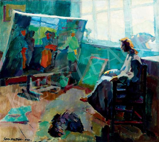 Nagy, Oszkár - In the Studio, Nagybánya | 40th Auction auction / 208 Lot