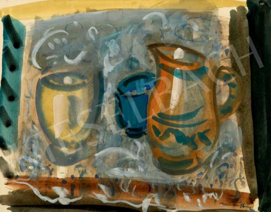  Márffy, Ödön - Still-life with aMug and Cups | 40th Auction auction / 108 Lot