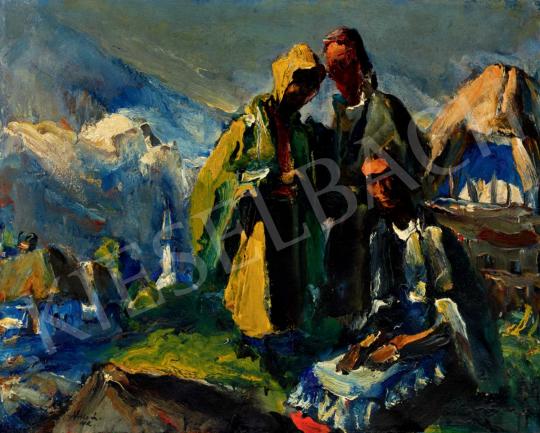  Holló, László - Figures in Landscape | 40th Auction auction / 112 Lot