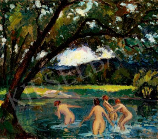 Balla, Béla - Bathers in Nagybánya | 40th Auction auction / 171 Lot