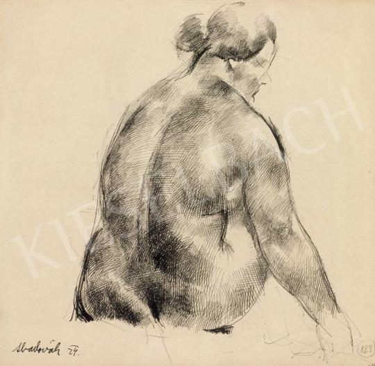 Aba-Novák, Vilmos - Nude Sitting | 40th Auction auction / 164 Lot