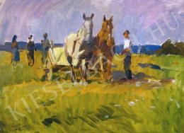 Glück, Gábor - With Horses on the Field 