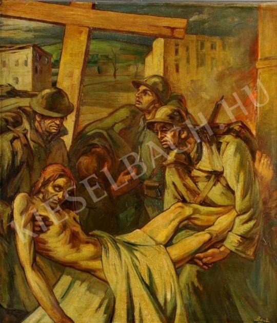 Bars, László - Good Friday in War painting