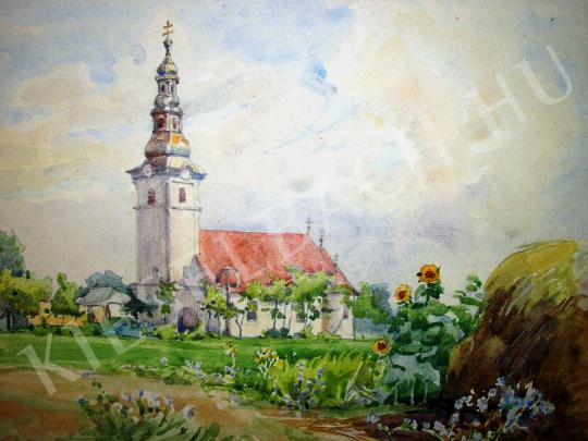  Haller György - Mezőterem festménye