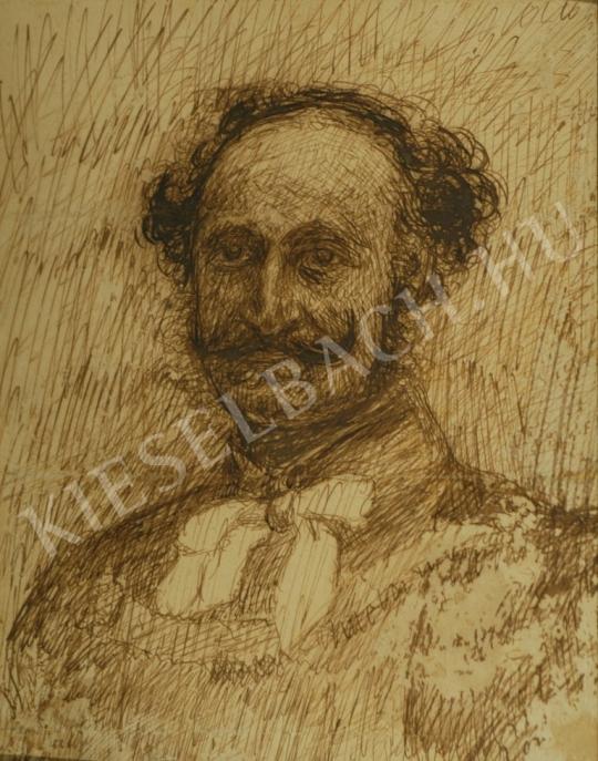 Rippl-Rónai József - J. P. Knowles skót barátom portréja festménye