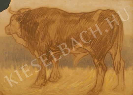 For sale Pap, Géza - Big Bull, c. 1910 's painting