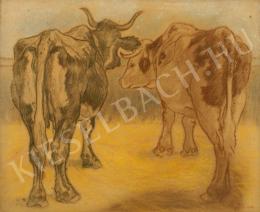 Pap, Géza - Cows, c. 1910 