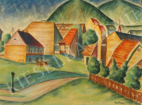 For sale Pap, Géza - Village at Hills 's painting