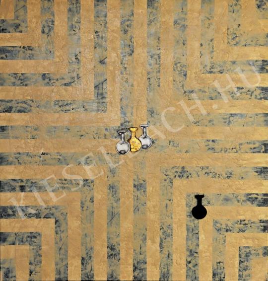  Mulasics László - Teraszok mélyén 2. festménye