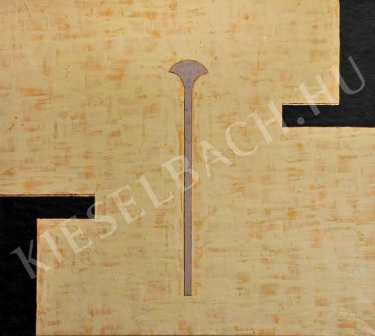  Mulasics László - Torony tövében festménye