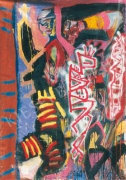 Szilágyi, László (Osiris) - The sky over Berlin painting