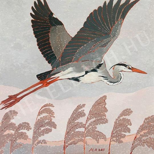 Meszlényi, Attila - Heron painting