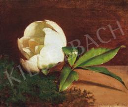 Szinyei Merse, Pál - White magnolia, 1866 