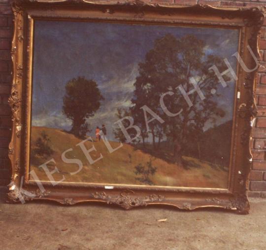  Benkhard Ágost - Dombtető festménye