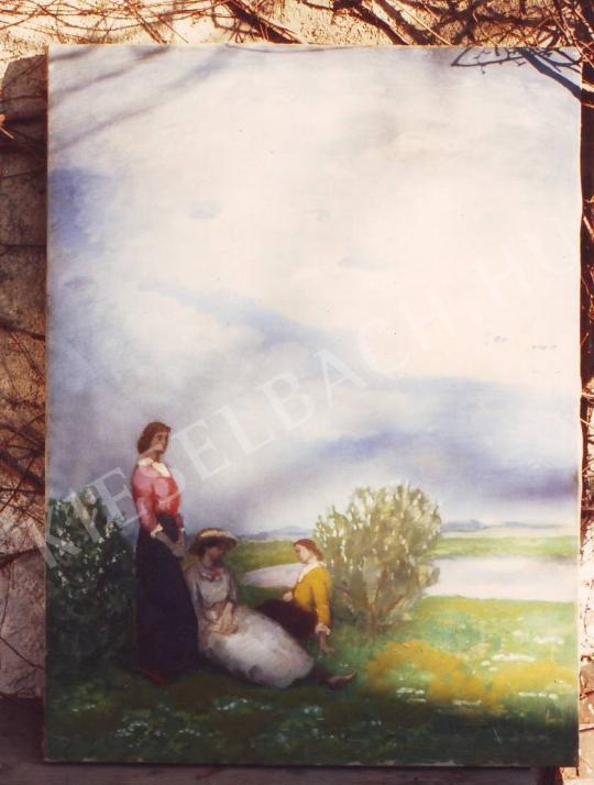  Iványi Grünwald Béla - Hölgyek festménye