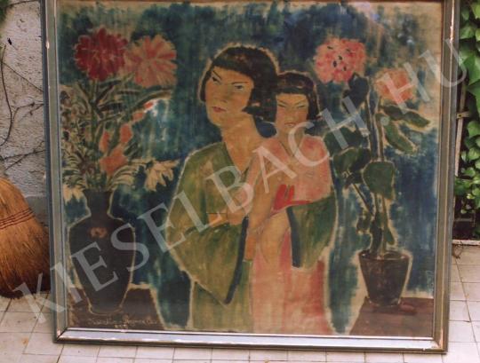  Kacziány, Auguszta - Japanese women painting