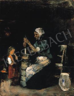  Munkácsy, Mihály - Churning woman, 1871-72 