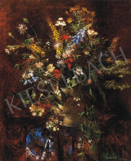  Kéméndy, Jenő - A bunch of wild flowers | 17th Auction auction / 34 Lot