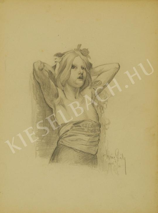 Pál Csúcs - Romantic Beauty painting