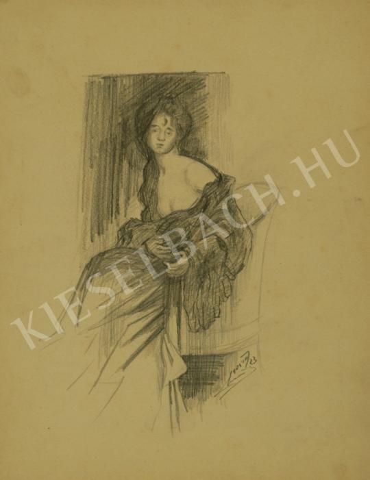 Pál Csúcs - Lover (Wanton) painting