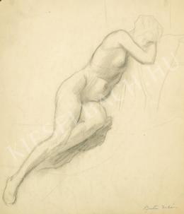  Barta, István - Modell (Nude in studio) (c. 1910)