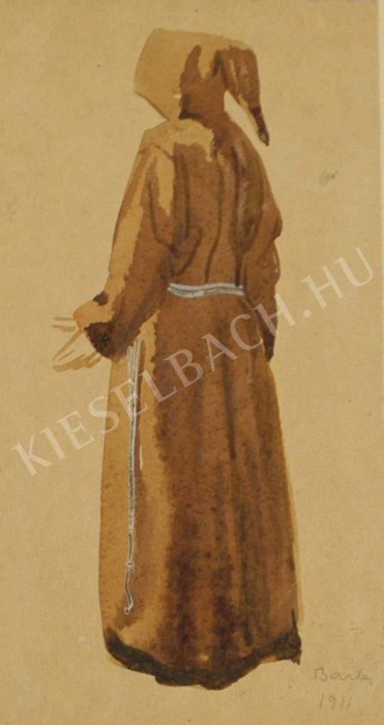  Barta István - Szerzetes festménye